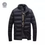 doudoune versace collection homme zipper black